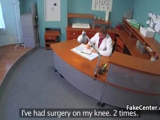 Medical person fucks chubby in hospital